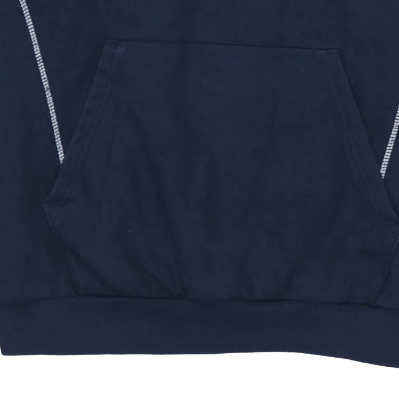 The North Face Navy Blue Hoodie Women's XLarge Printed Logos Fleece Lined Pullover Sweatshirt sold by Vintage Club product image thumbnail 4