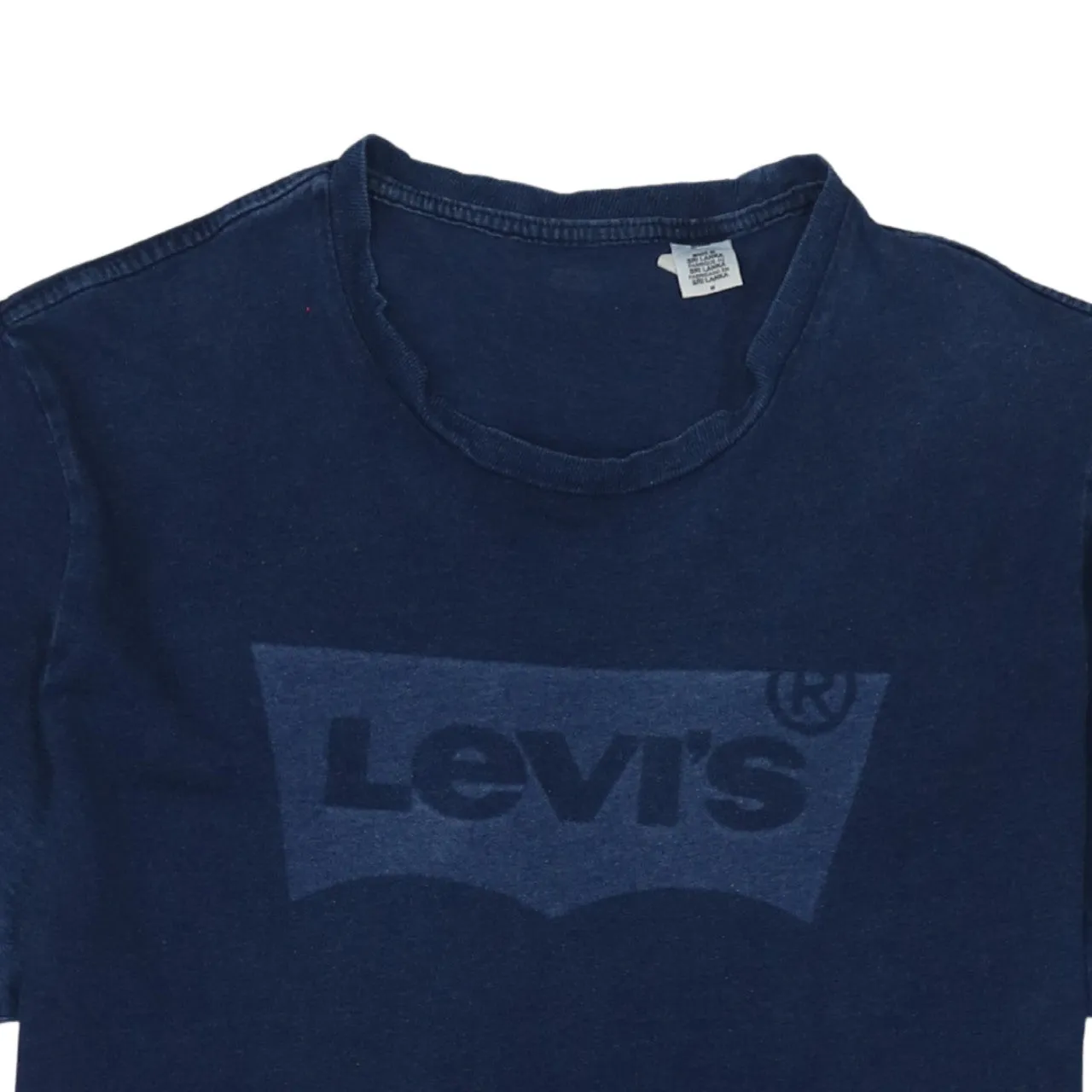 Levi's Navy Blue T Shirt Men's Small Printed Batwing Logo Crewneck Tee Top sold by Vintage Club product image thumbnail 3