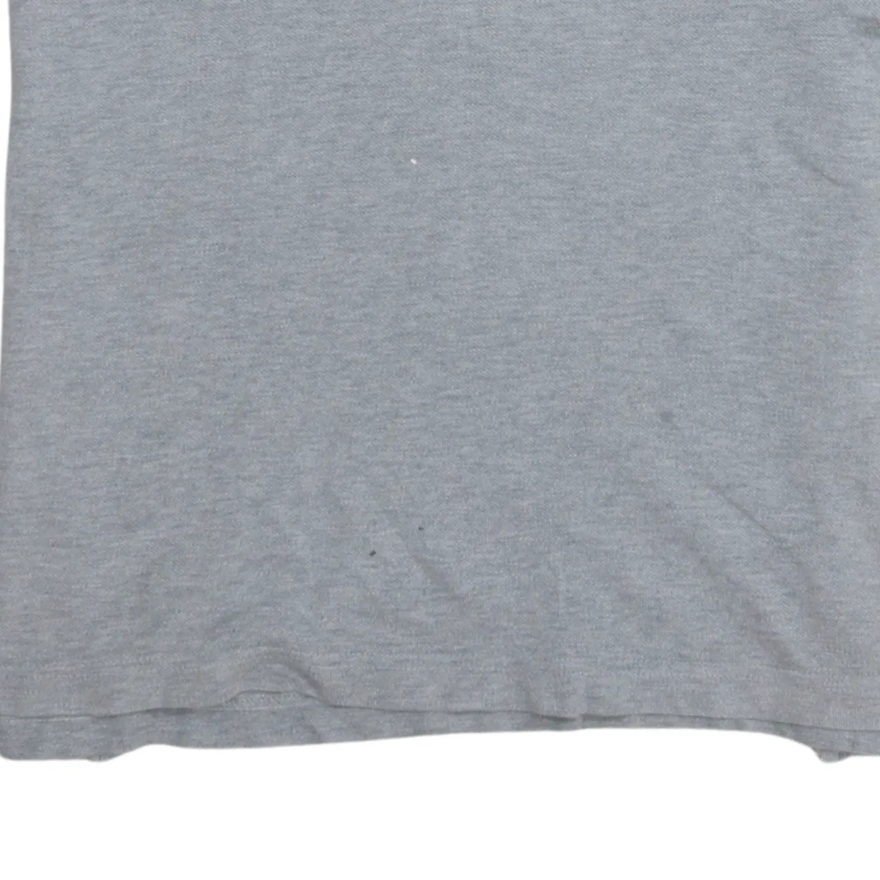 Tommy Hilfiger Light Grey Polo Shirt Men's Large Button Neck Chest Pocket Logo Top sold by Vintage Club product image thumbnail 4