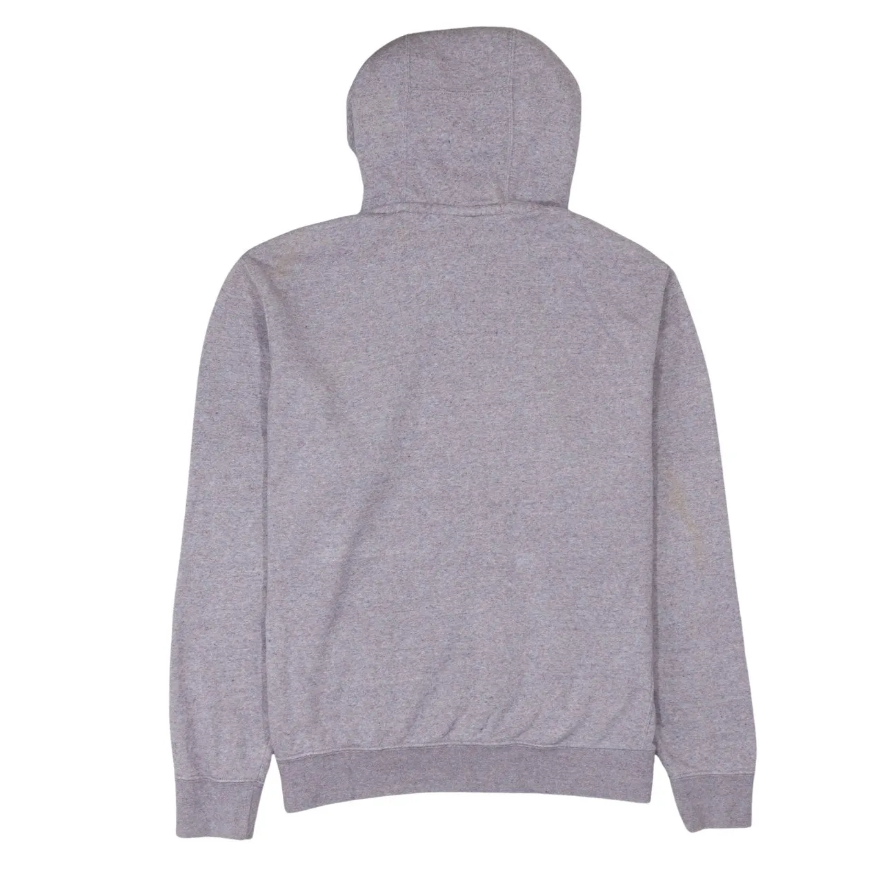 Nike Grey Pullover Hoodie Men's Medium Embroidered Swoosh Logo Front Pocket Sweatshirt sold by Vintage Club product image thumbnail 2