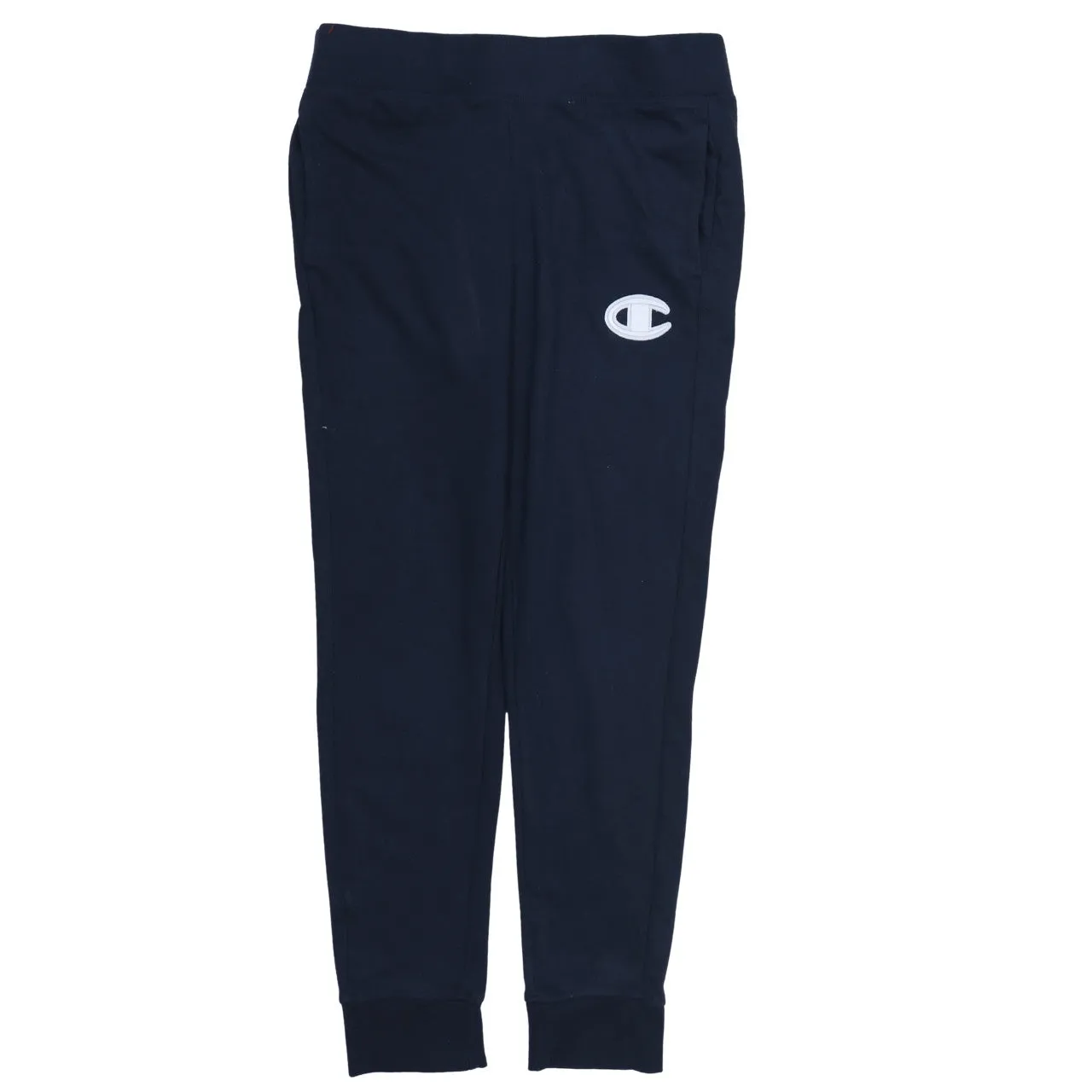 Champion Navy Blue Joggers Men’s Medium Embroidered C Logo Elastic Waist Cuffed Sweatpants sold by Vintage Club