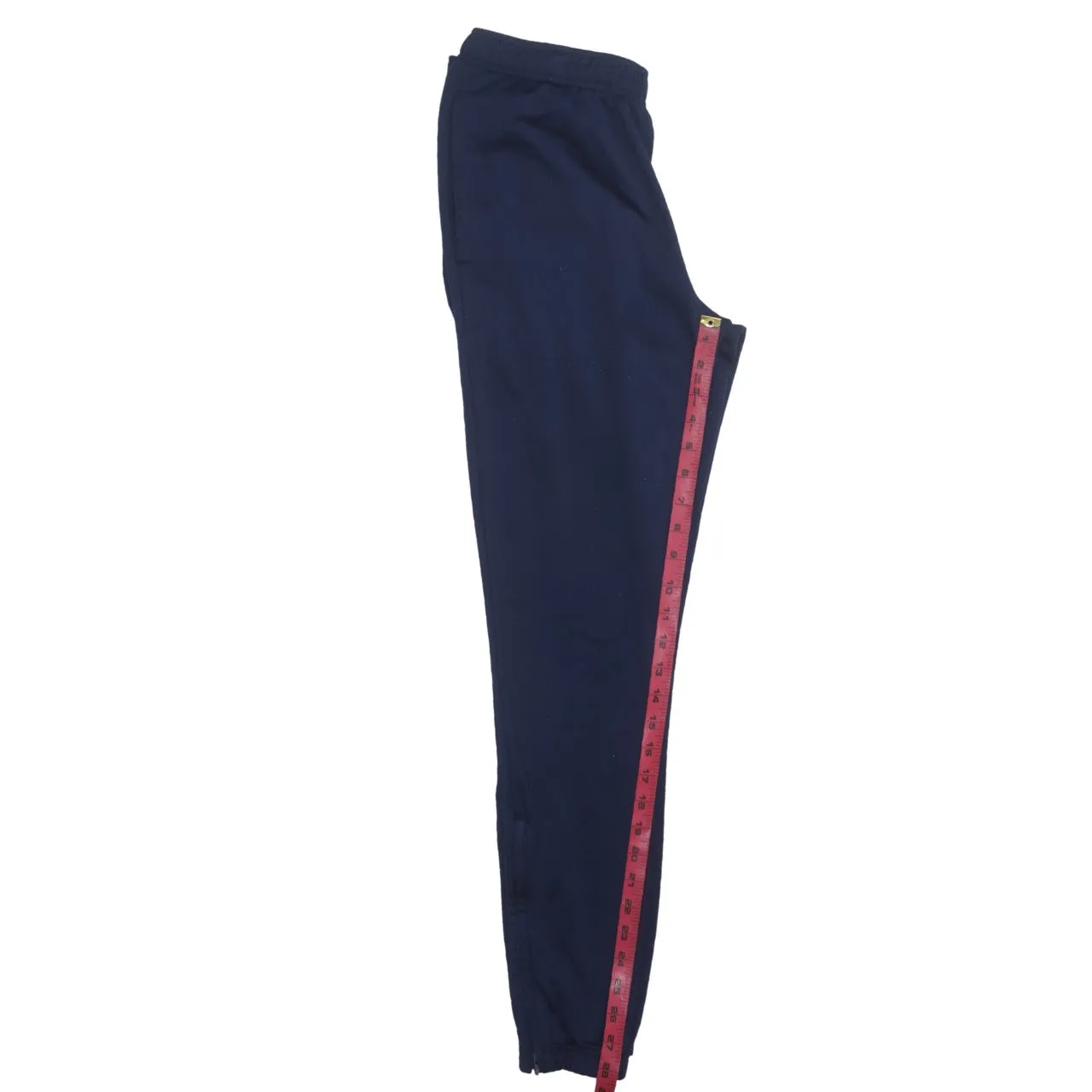 Puma Navy Blue Joggers Men's Small Printed Logo Elasticated Cuffs Track Sweatpants sold by Vintage Club product image thumbnail 5