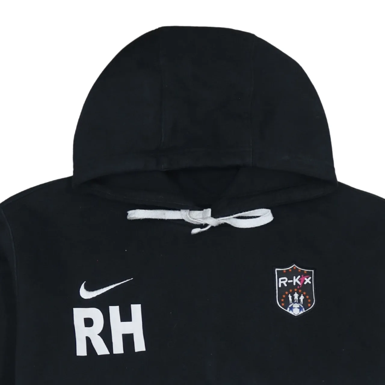 Nike Black Hoodie Men's XLarge Printed RKX Logo RH Initials Pullover Sweatshirt sold by Vintage Club product image thumbnail 3