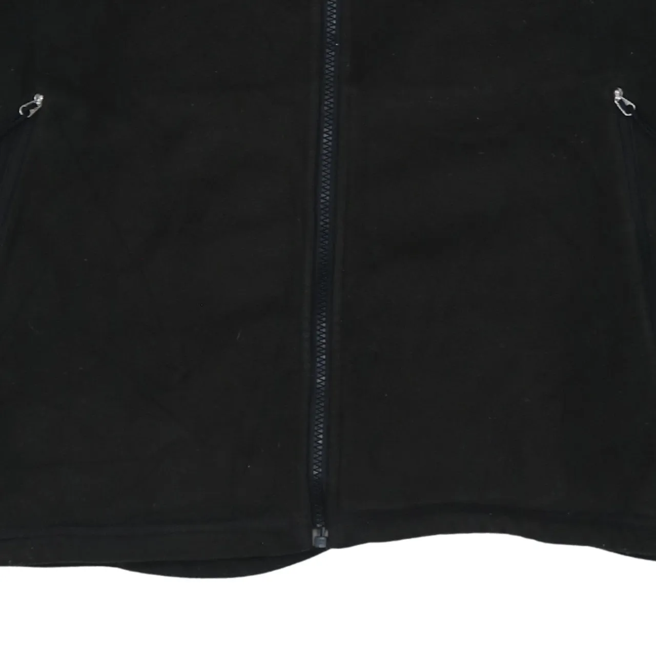 The North Face Black Fleece Jacket Men’s XLarge Full Zip Embroidered Logo Pockets Outerwear sold by Vintage Club product image thumbnail 4