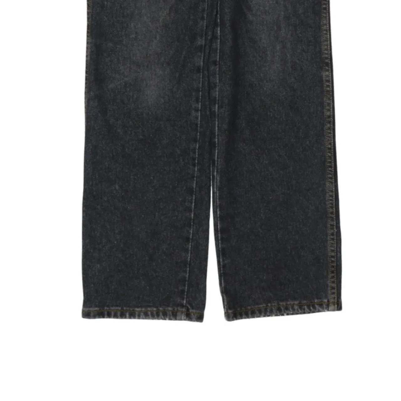 Wrangler Black Denim Jeans Men's 30 Straight Leg Five Pocket Classic Logo sold by Vintage Club product image thumbnail 4
