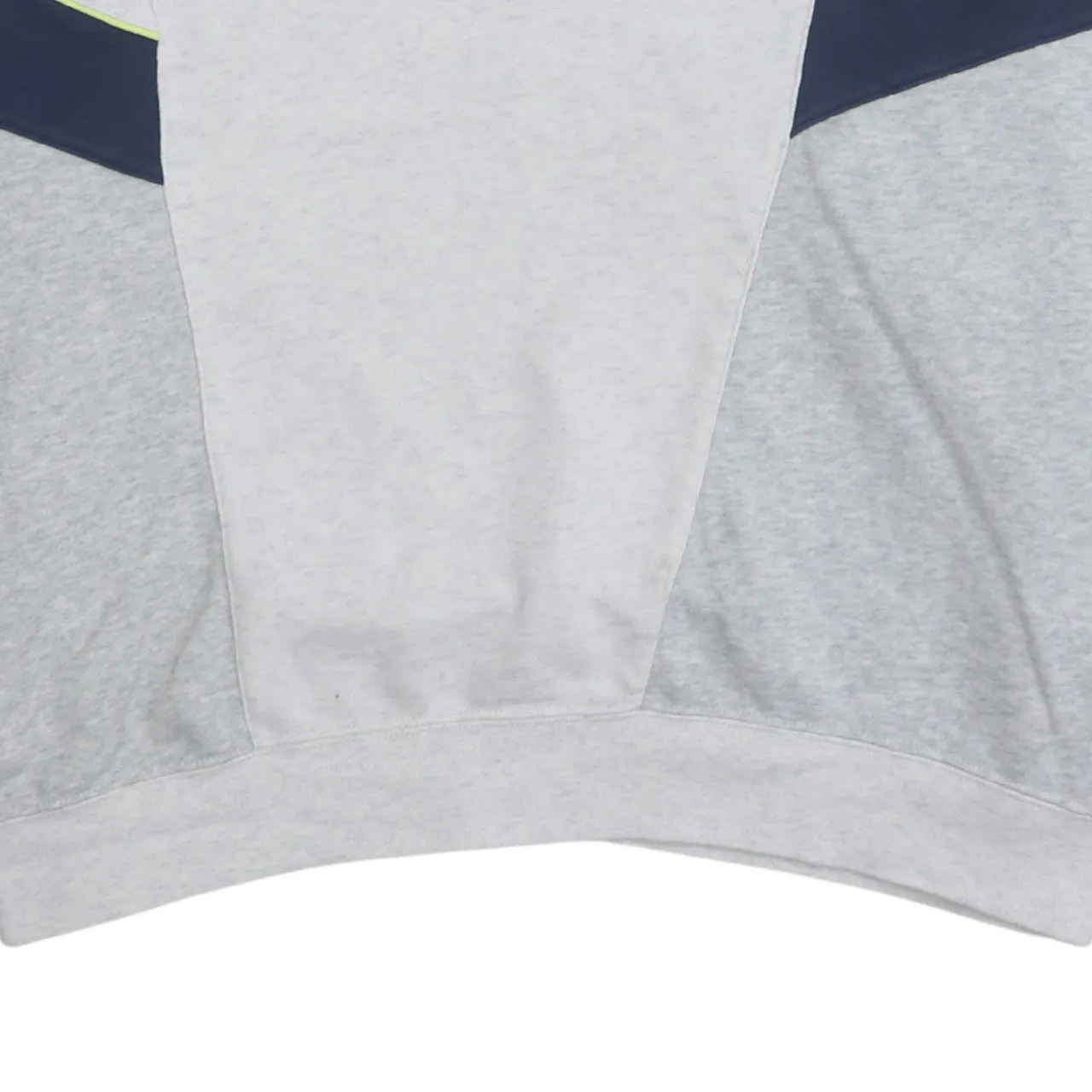 Nike Light Grey Hoodie Women’s XLarge Colour Block Embroidered Logo Pullover Sweatshirt sold by Vintage Club product image thumbnail 4