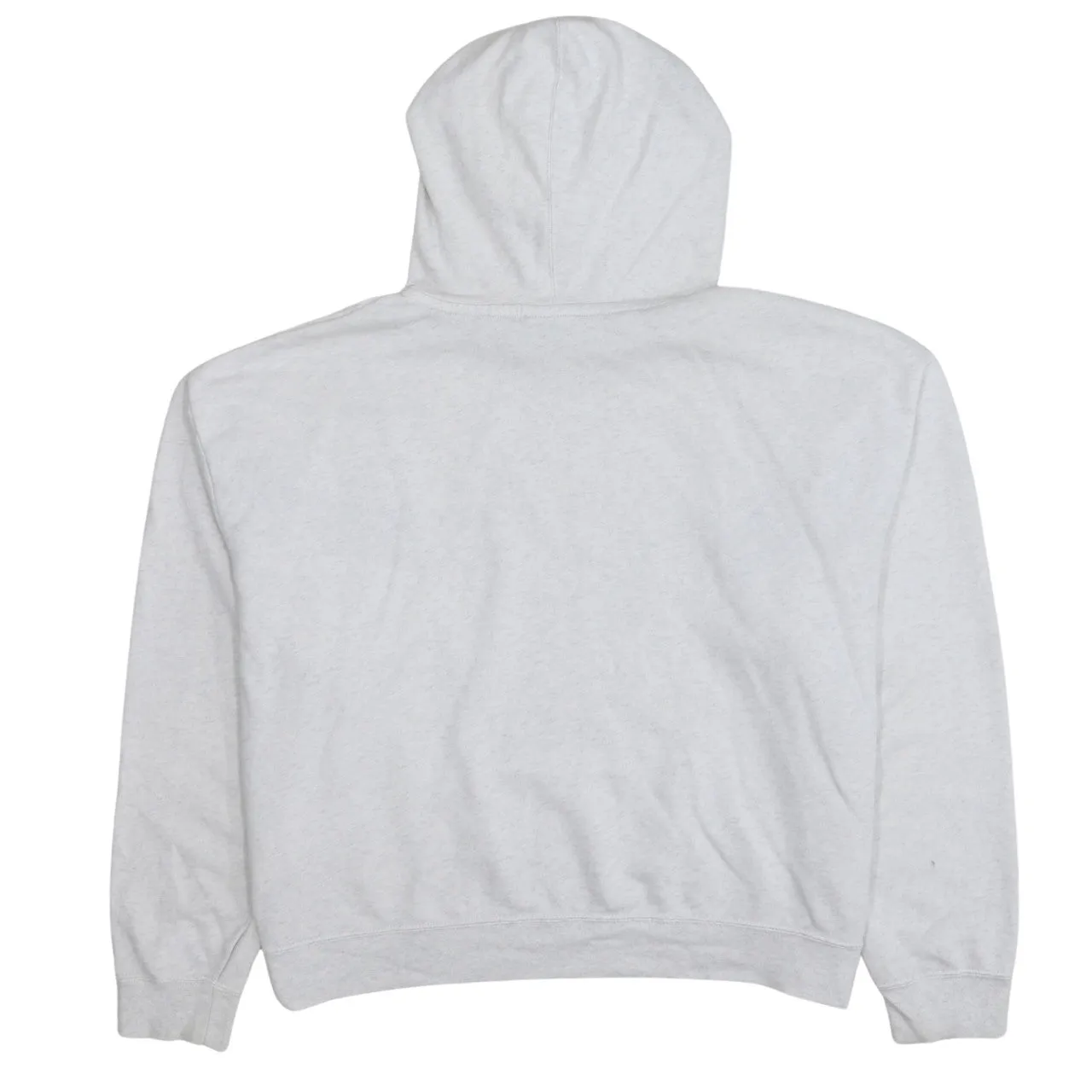 Nike Light Grey Hoodie Women’s XLarge Colour Block Embroidered Logo Pullover Sweatshirt sold by Vintage Club product image thumbnail 2