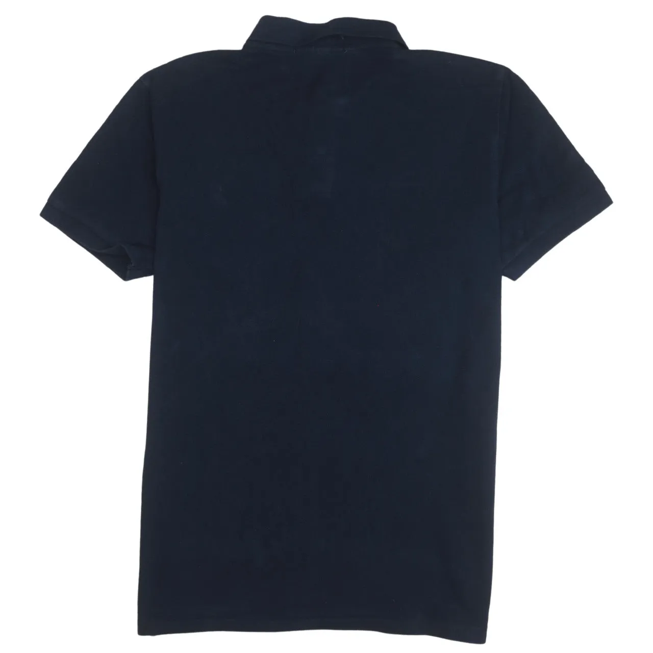 Polo Ralph Lauren Navy Blue Polo Shirt Women’s XLarge Embroidered Yellow Pony Logo Short Sleeve Top sold by Vintage Club product image thumbnail 2