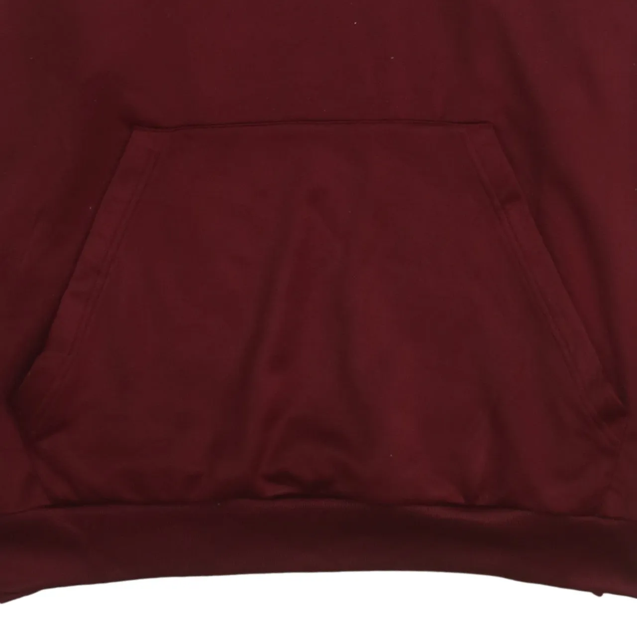 Adidas Burgundy Red Hoodie Men's XXLarge Trefoil Logo Three Stripe Sleeves Pullover Sweatshirt sold by Vintage Club product image thumbnail 4