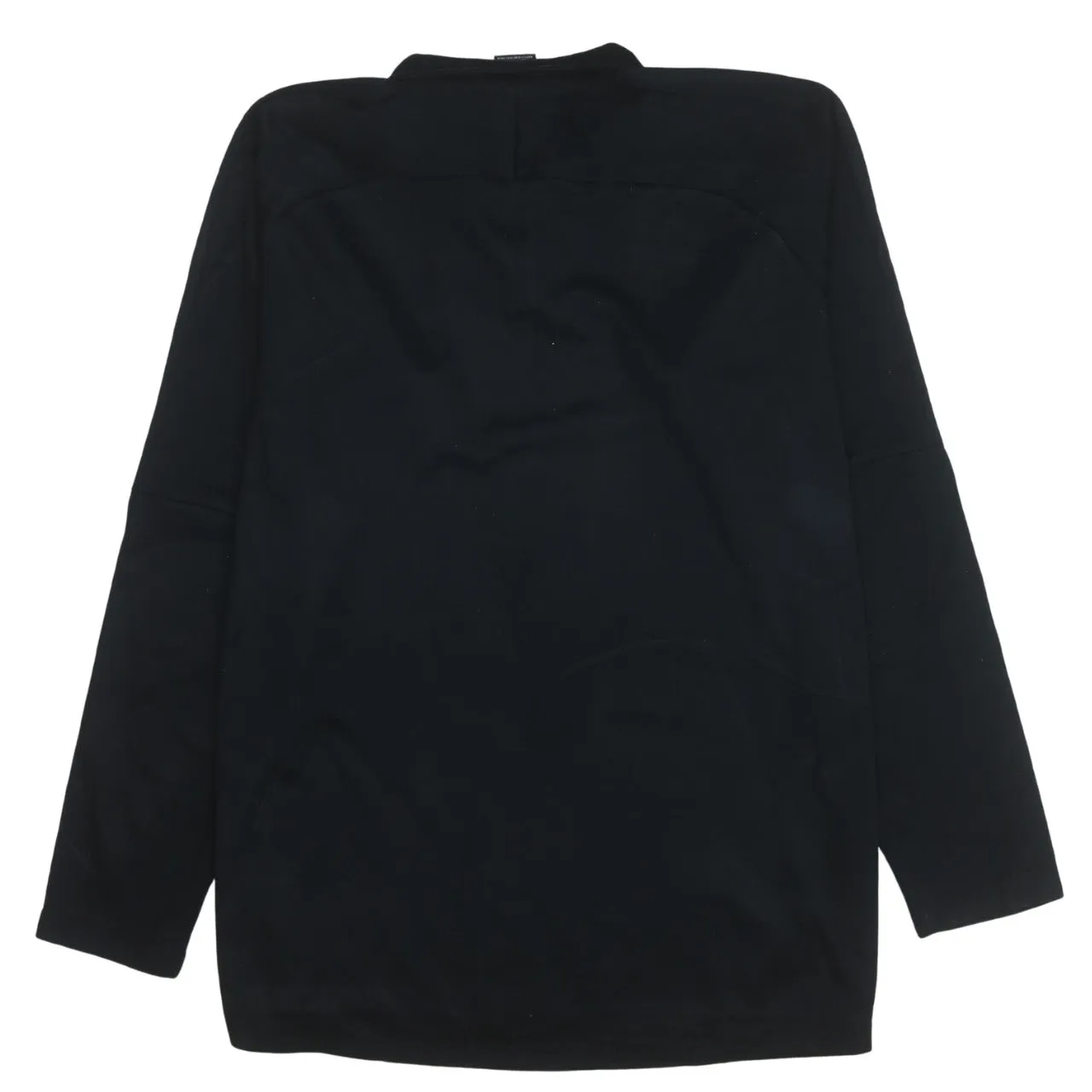 Nike Black Quarter Zip Sweatshirt Women’s XLarge Embroidered Swoosh Lightweight Pullover Top sold by Vintage Club product image thumbnail 2