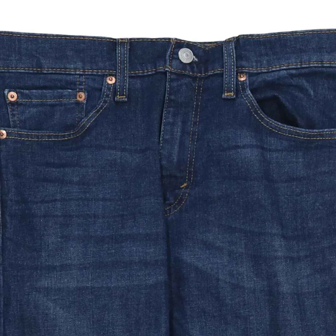 Levi Strauss &Co Dark Blue Jeans Men's 32 Straight Leg Denim Five Pocket sold by Vintage Club product image thumbnail 3