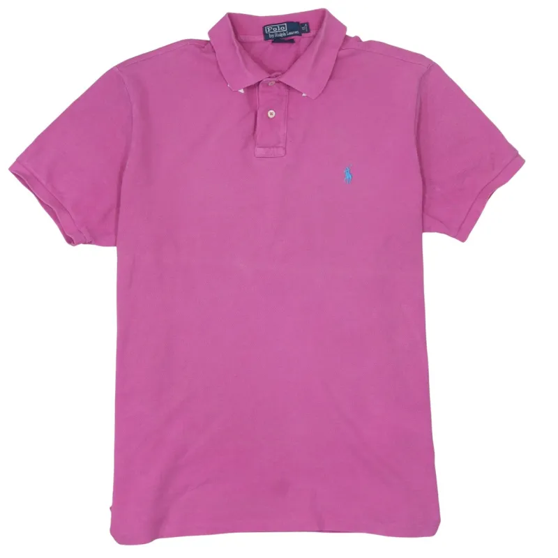 Polo Ralph Lauren Pink Polo Shirt Women’s XLarge Embroidered Pony Logo Short Sleeve Top sold by Vintage Club