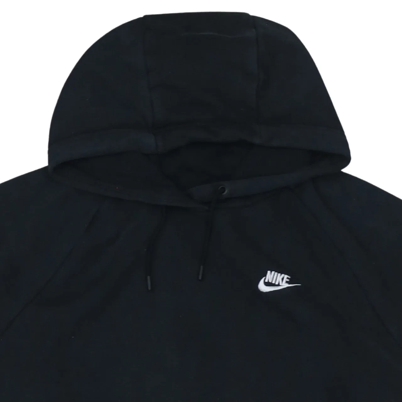 Nike Black Hoodie Men's XLarge Embroidered Swoosh Logo Front Pocket Pullover Sweatshirt sold by Vintage Club product image thumbnail 3