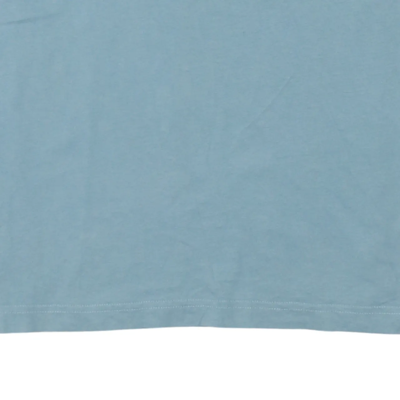 Tommy Hilfiger Light Blue T Shirt Women’s Medium Printed Hilfiger Logo Short Sleeve Tee sold by Vintage Club product image thumbnail 4