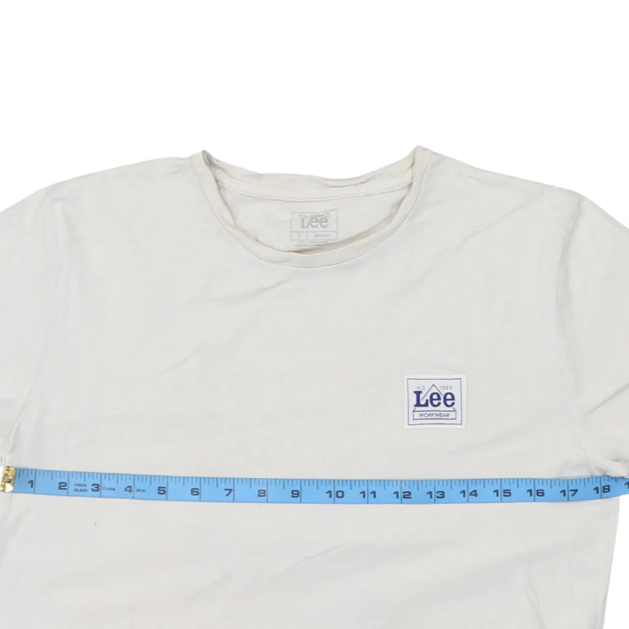 Lee Cream T Shirt Men's Small Chest Patch Logo Short Sleeve Casual Tee Top sold by Vintage Club product image thumbnail 5