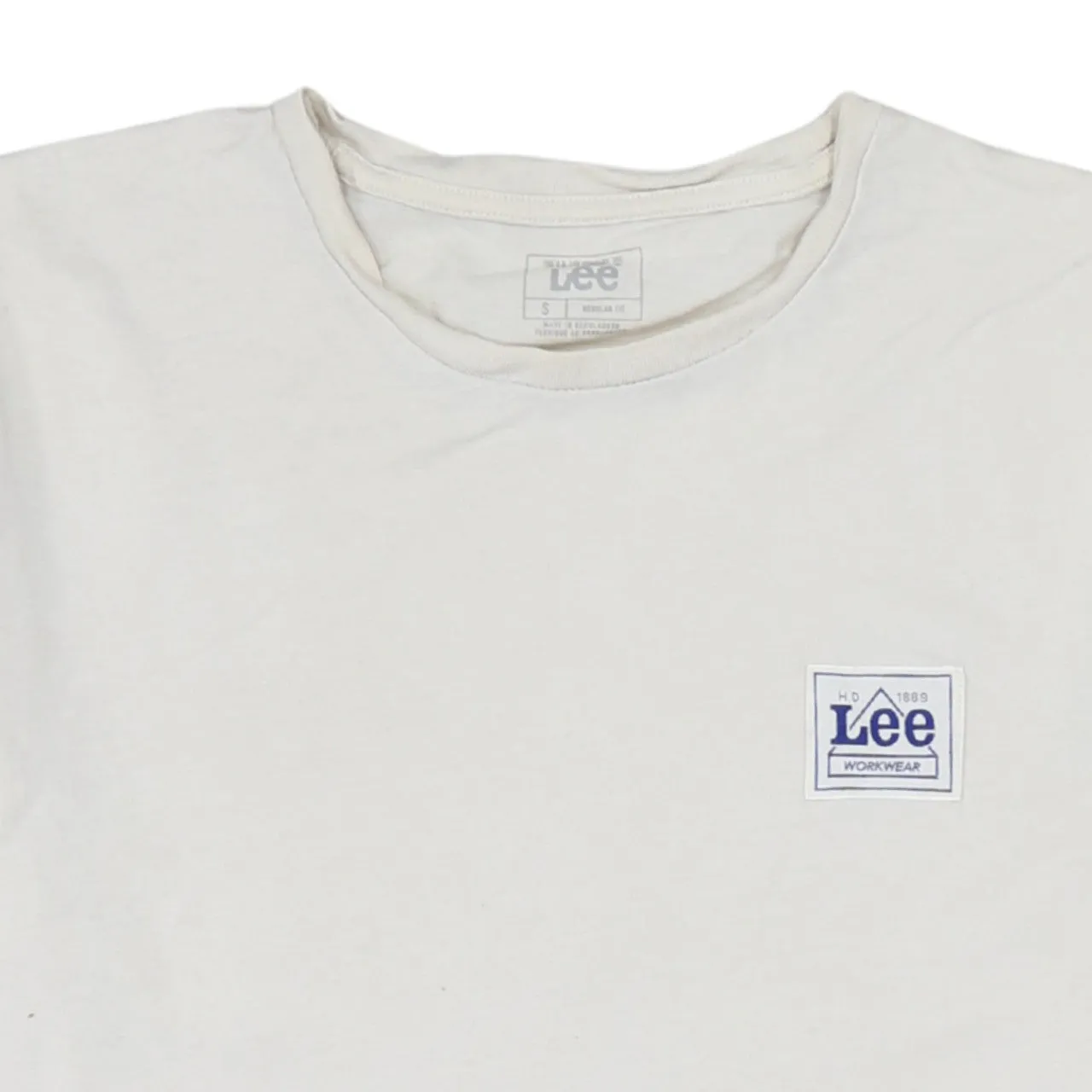 Lee Cream T Shirt Men's Small Chest Patch Logo Short Sleeve Casual Tee Top sold by Vintage Club product image thumbnail 3