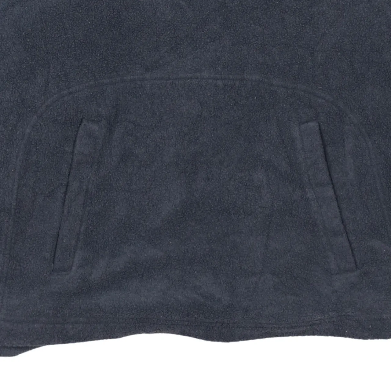 Adidas Dark Grey Fleece Jumper Men’s Small Embroidered Chest Logo Funnel Neck Pullover Sweatshirt sold by Vintage Club product image thumbnail 4