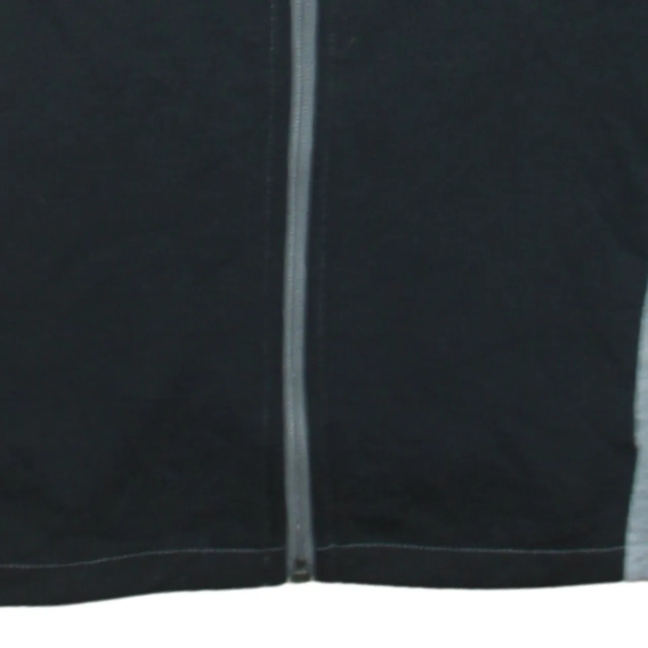 Puma Grey Black Full Zip Hoodie Women’s XLarge Printed Logo Panelled Sports Top Sweatshirt sold by Vintage Club product image thumbnail 4