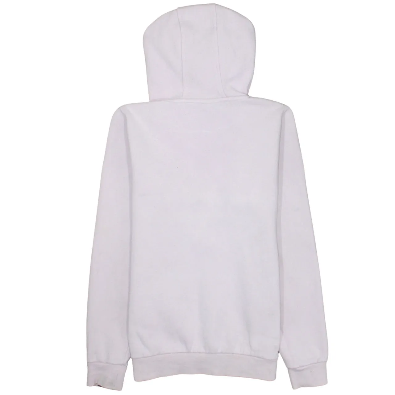 Ellesse Light Pink Hoodie Women’s Medium Printed Front Logo Pouch Pocket Pullover Sweatshirt sold by Vintage Club product image thumbnail 2
