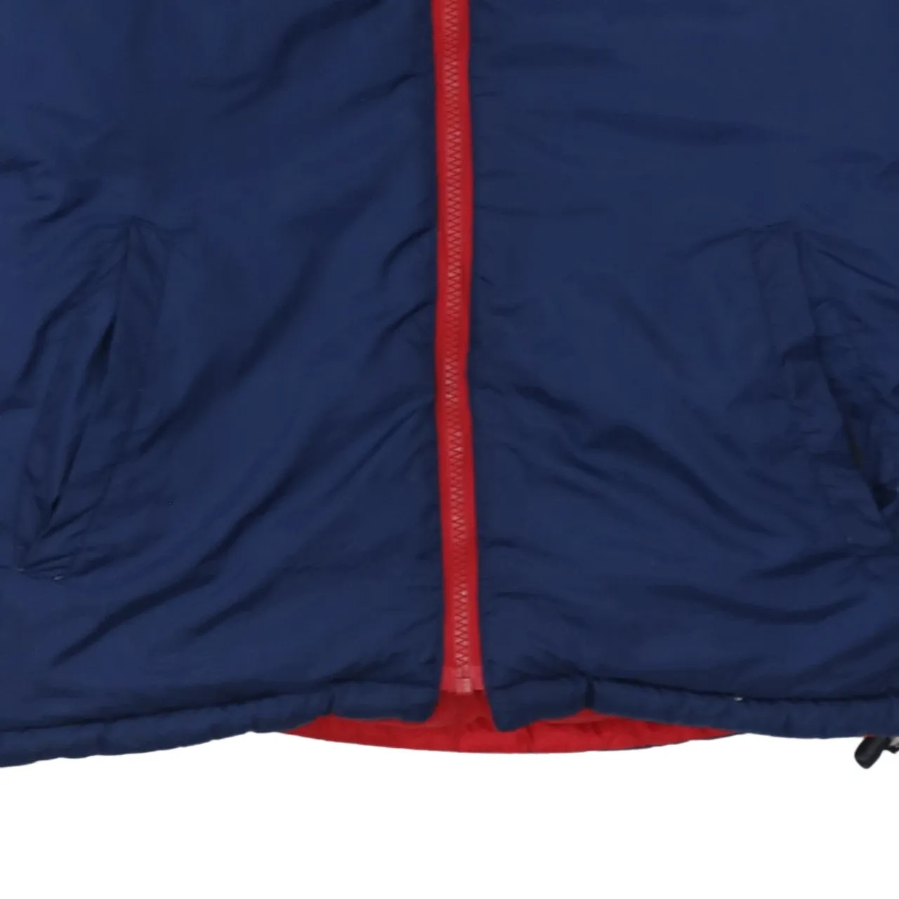 Helly Hansen Navy Blue Puffer Jacket Men's Small Red Lining Big Back Logo Zip Windbreaker sold by Vintage Club product image thumbnail 4