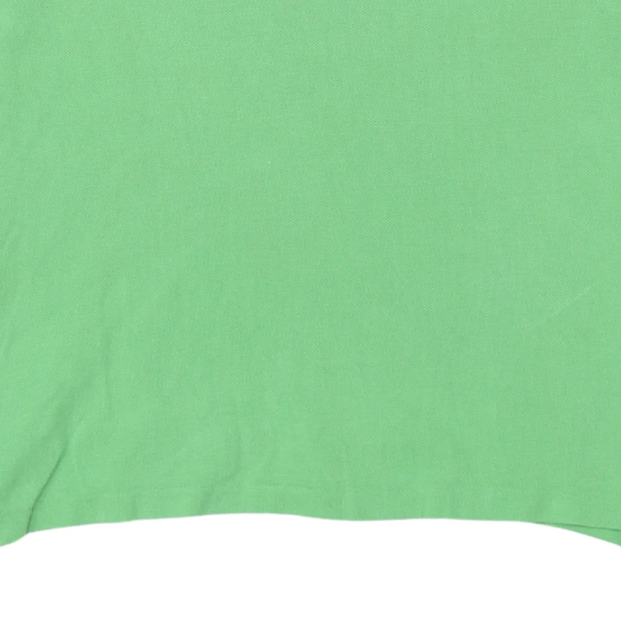 Polo Ralph Lauren Green Polo Shirt Women's Large Embroidered Pony Logo Short Sleeve Top sold by Vintage Club product image thumbnail 4
