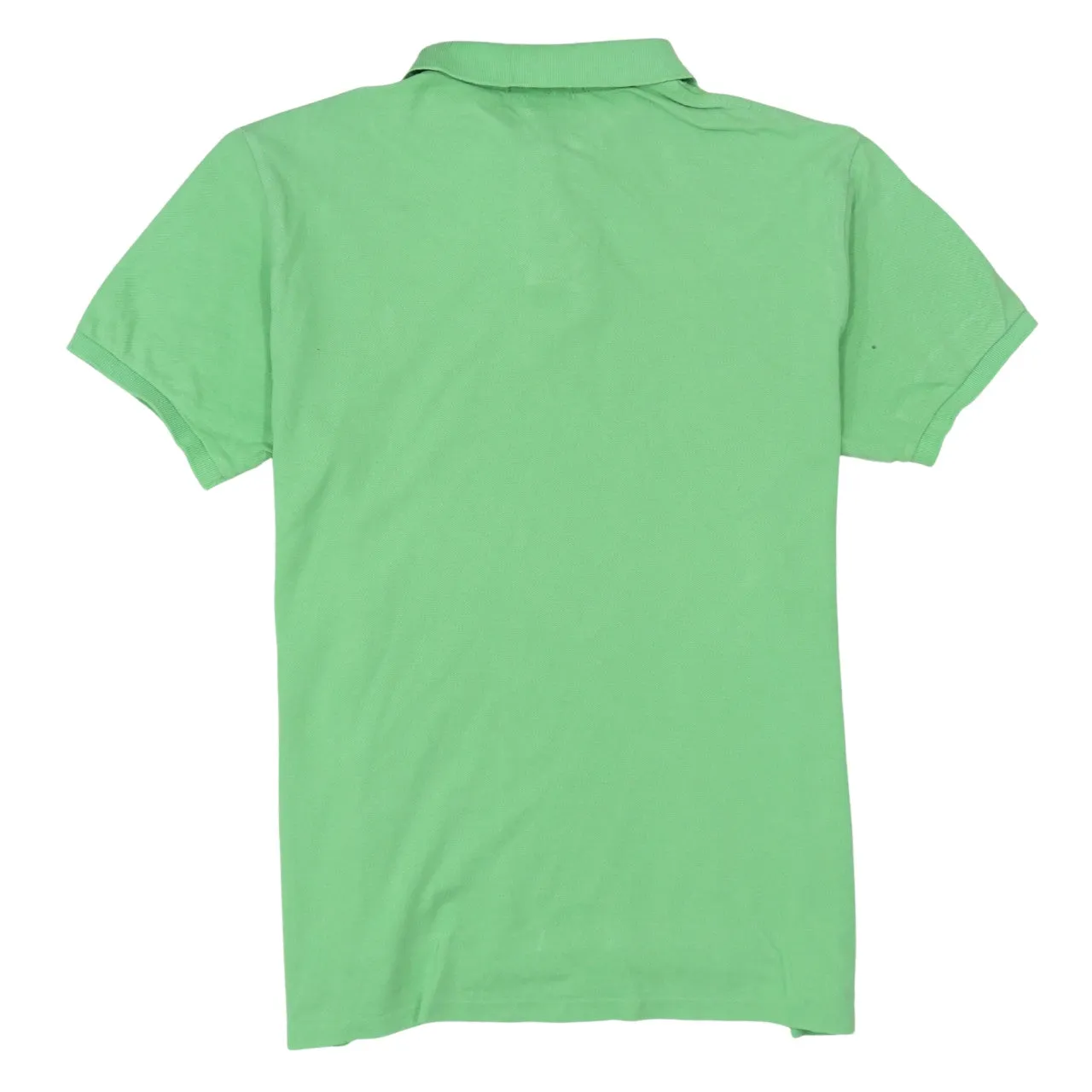 Polo Ralph Lauren Green Polo Shirt Women's Large Embroidered Pony Logo Short Sleeve Top sold by Vintage Club product image thumbnail 2