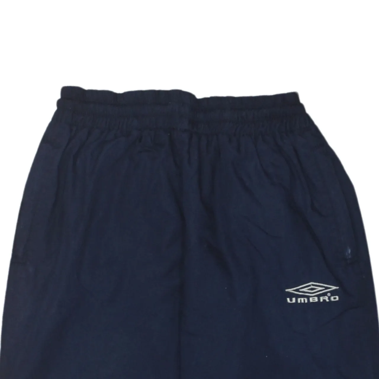 Umbro Navy Blue Trousers Men's Size 20 Elastic Waist Embroidered Logo Track Pants sold by Vintage Club product image thumbnail 3