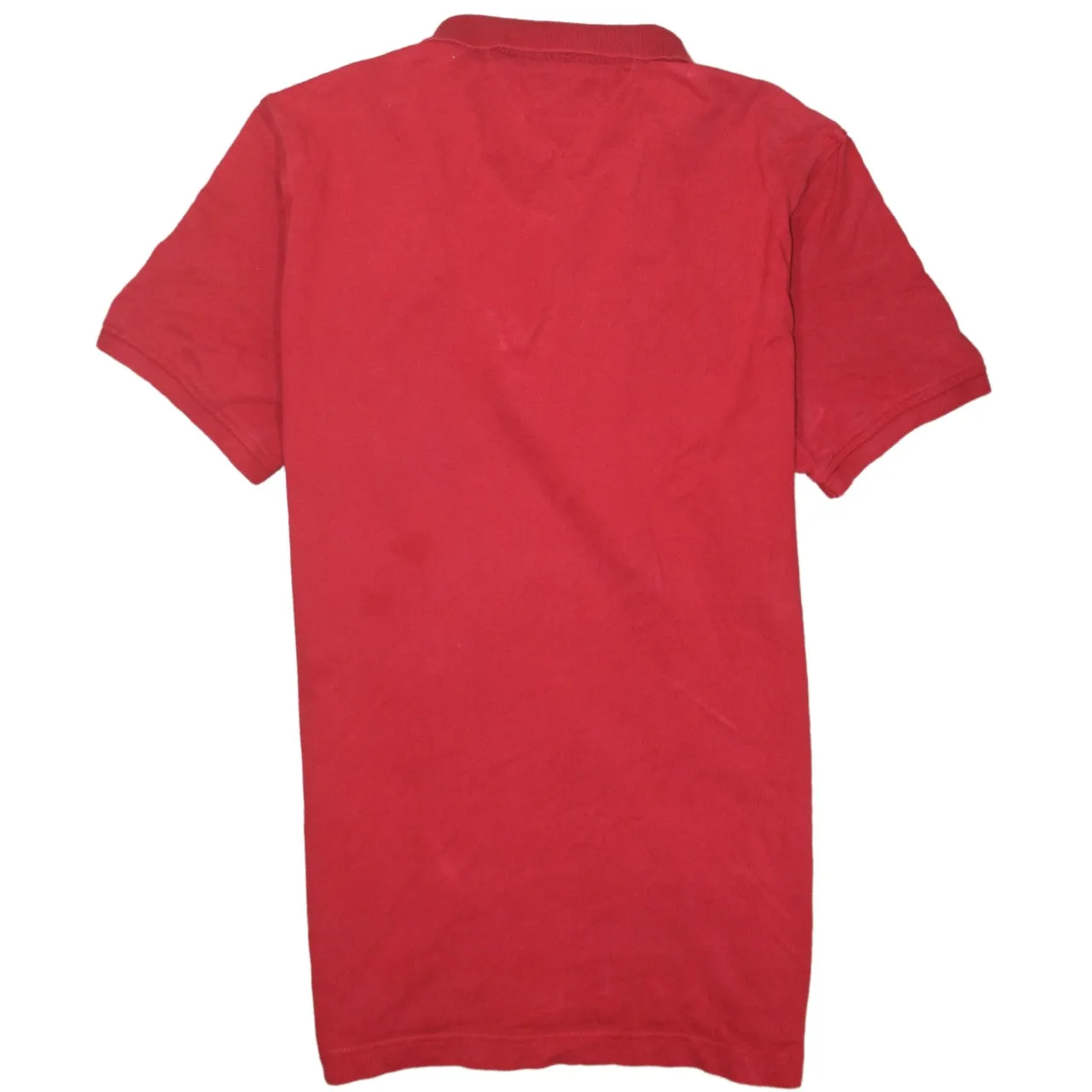 Tommy Hilfiger Red Polo Shirt Women's XXLarge Small Flag Logo Short Sleeve Casual Top sold by Vintage Club product image thumbnail 2