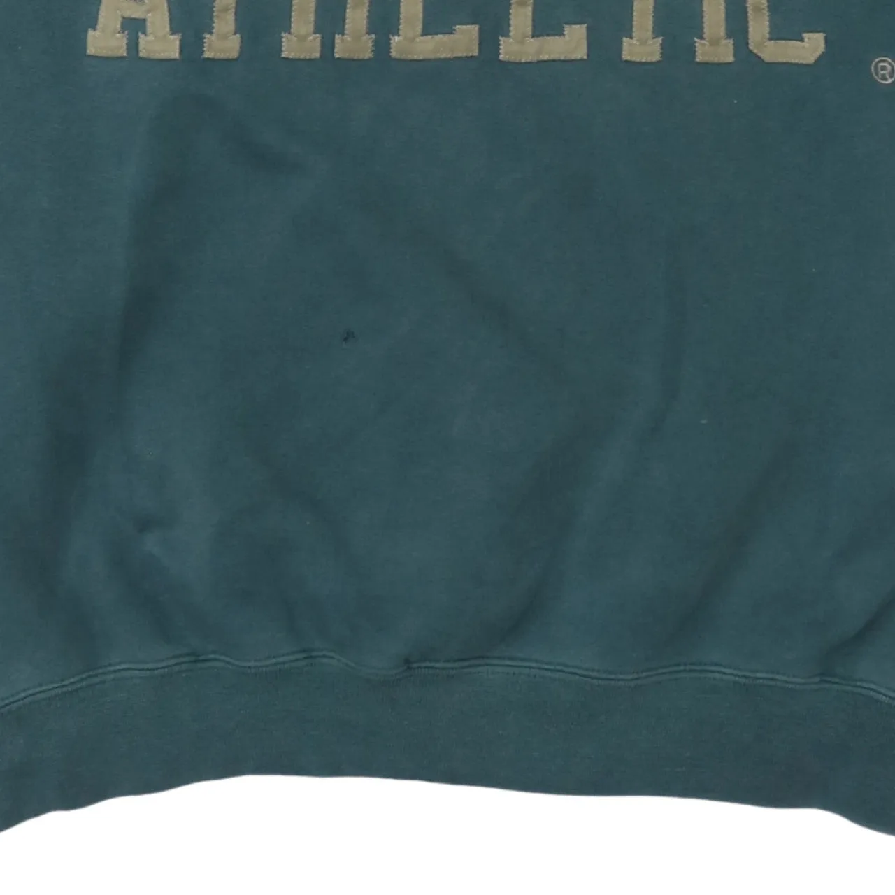 Russell Dark Green Sweatshirt Women's Medium Printed Russell Athletic Logo Crewneck Pullover sold by Vintage Club product image thumbnail 4