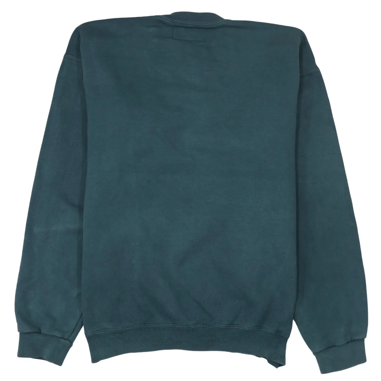 Russell Dark Green Sweatshirt Women's Medium Printed Russell Athletic Logo Crewneck Pullover sold by Vintage Club product image thumbnail 2