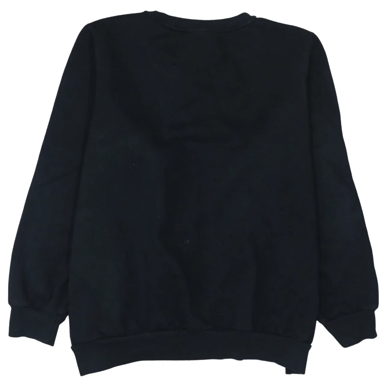 Adidas Black Sweatshirt Women's XXLarge 3 Stripe Sleeves Embroidered Chest Logo Pullover Top sold by Vintage Club product image thumbnail 2