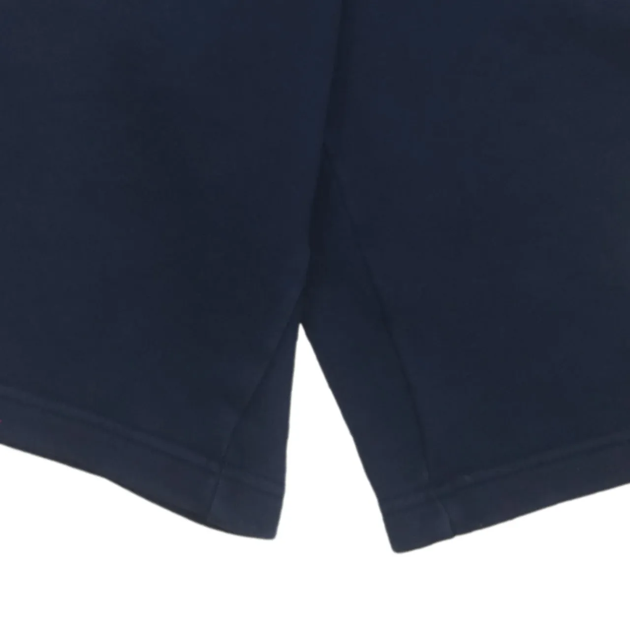 Nike Navy Blue Shorts Men's Medium Large Swoosh Logo Drawstring Waist Fleece Lounge sold by Vintage Club product image thumbnail 4