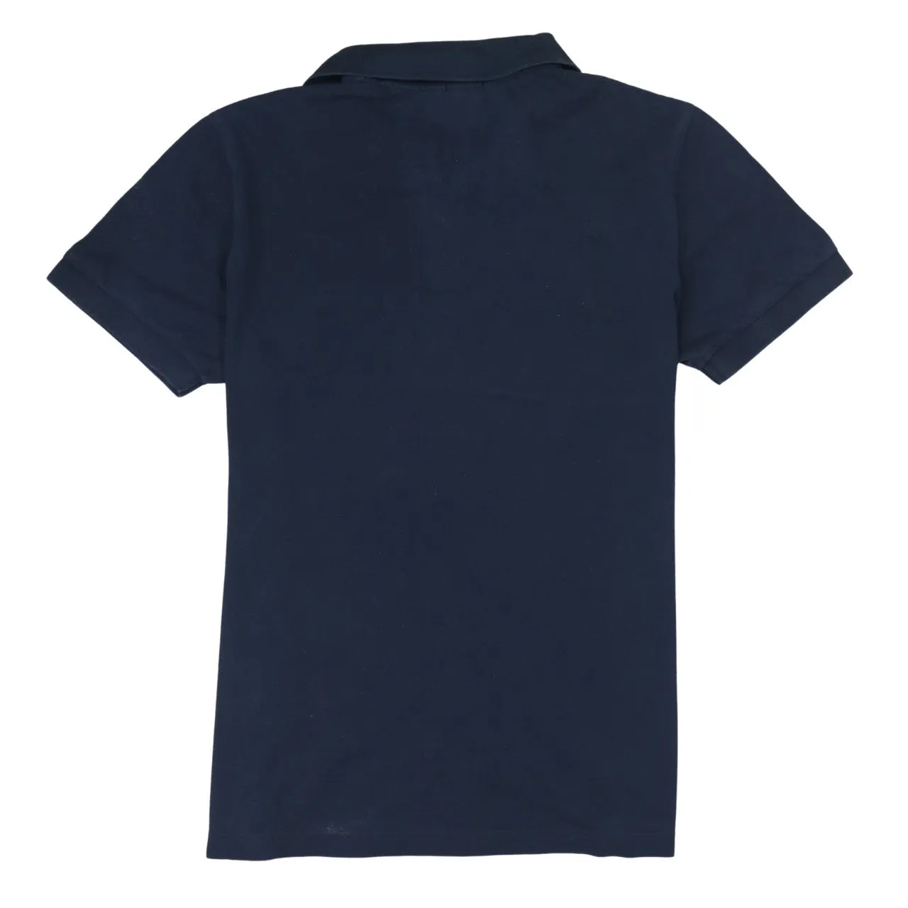 HUGO BOSS Navy Blue Polo Shirt Women’s XLarge Subtle Embroidered Chest Logo Short Sleeve Top sold by Vintage Club product image thumbnail 2