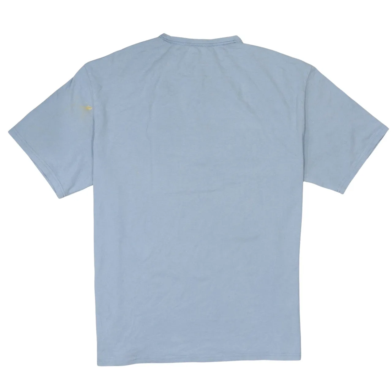 Calvin Klein Light Blue T Shirt Men's Large Small Chest Logo Casual Tee Top sold by Vintage Club product image thumbnail 2