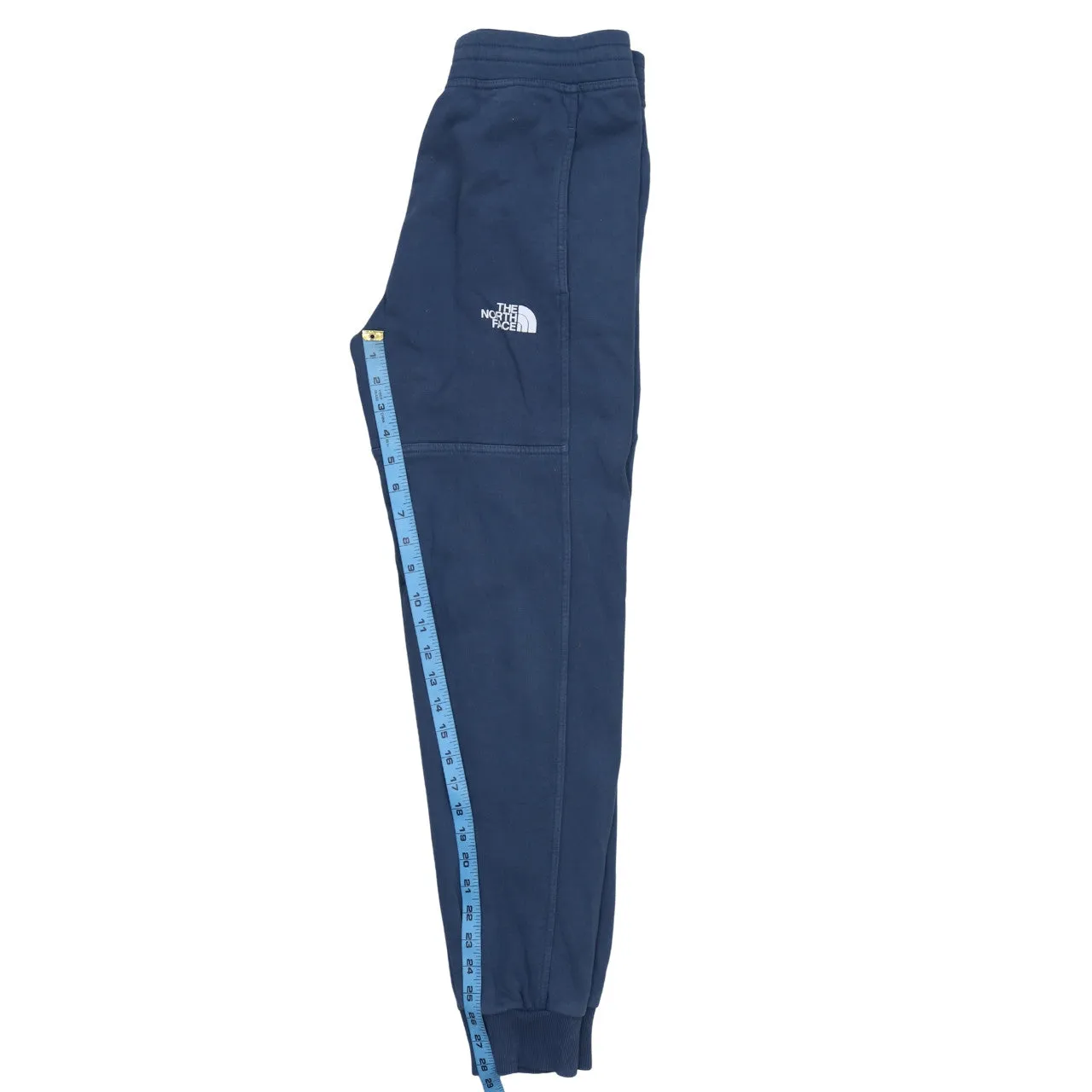 The North Face Navy Blue Joggers Men’s Small Embroidered Logos Fleece Lined Sweatpants sold by Vintage Club product image thumbnail 5