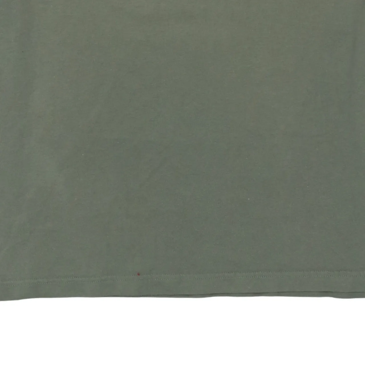 Adidas Olive Green T Shirt Men's XLarge Embroidered Logo Three Stripe Sleeves Casual Top sold by Vintage Club product image thumbnail 4