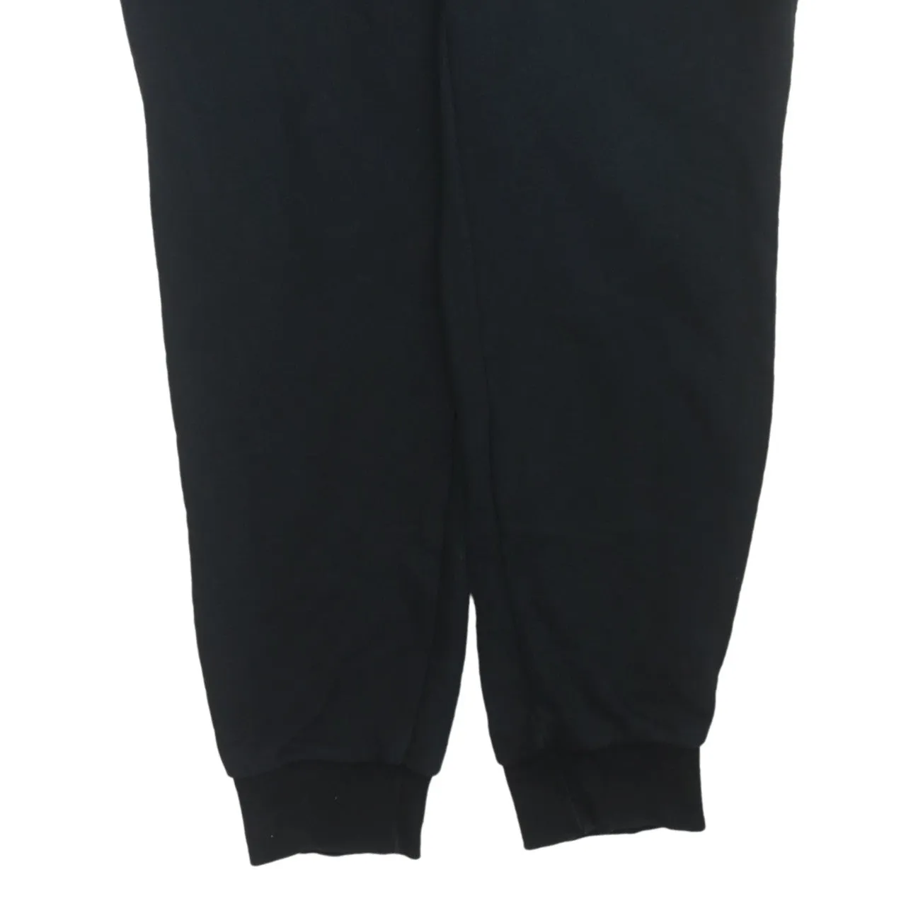 Adidas Black Joggers Women's Large Trefoil Logo Elastic Waist Cuffed Sweatpants sold by Vintage Club product image thumbnail 4