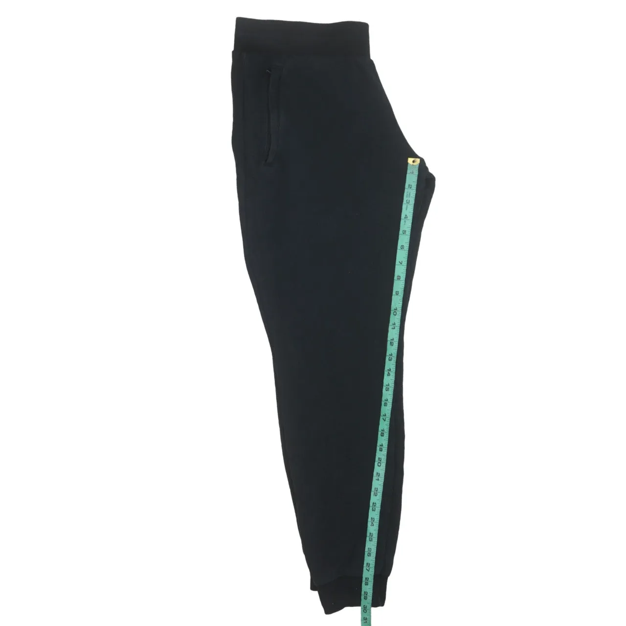 Adidas Black Joggers Women's Large Trefoil Logo Elastic Waist Cuffed Sweatpants sold by Vintage Club product image thumbnail 5
