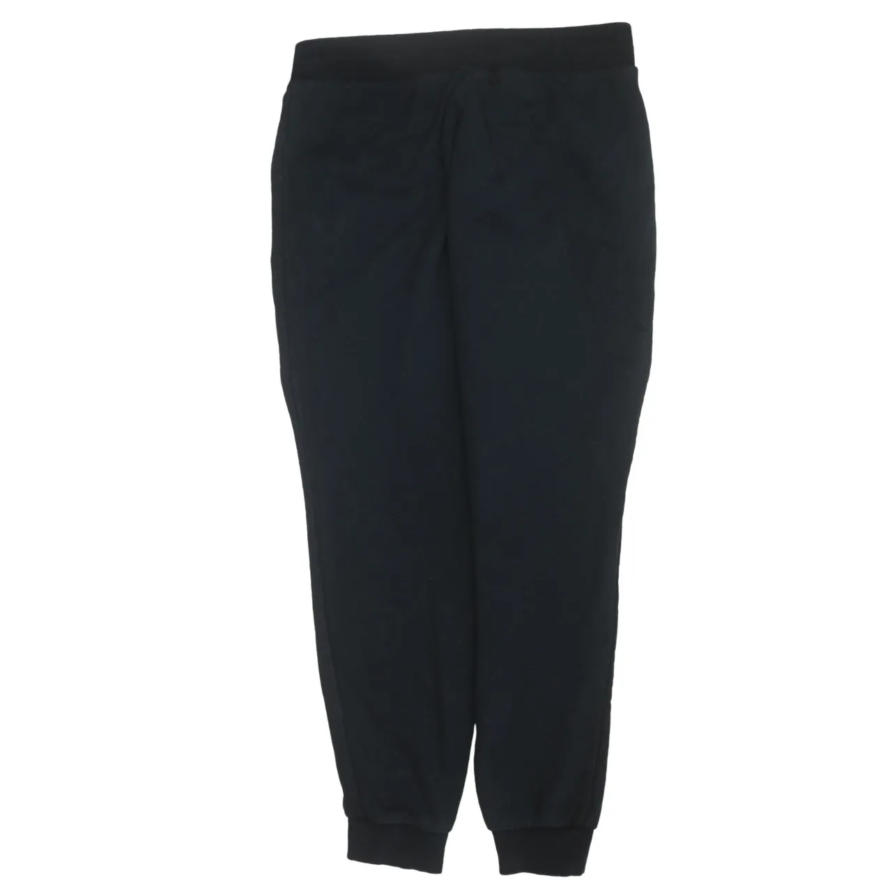 Adidas Black Joggers Women's Large Trefoil Logo Elastic Waist Cuffed Sweatpants sold by Vintage Club product image thumbnail 2