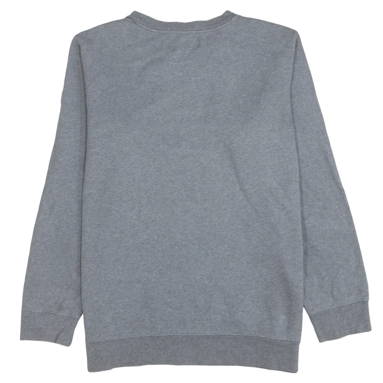 Calvin Klein Grey Sweatshirt Women's XLarge Printed Logo Crewneck Pullover Fleece Top sold by Vintage Club product image thumbnail 2