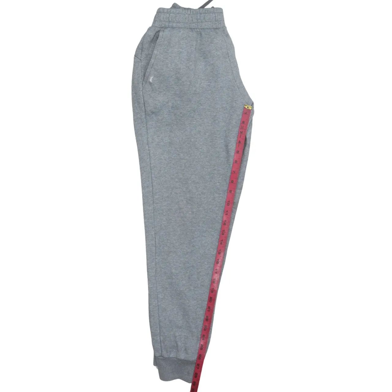 Puma Grey Joggers Men’s 32 Printed Logo Elasticated Waist Cuffed Hem Sweatpants sold by Vintage Club product image thumbnail 5