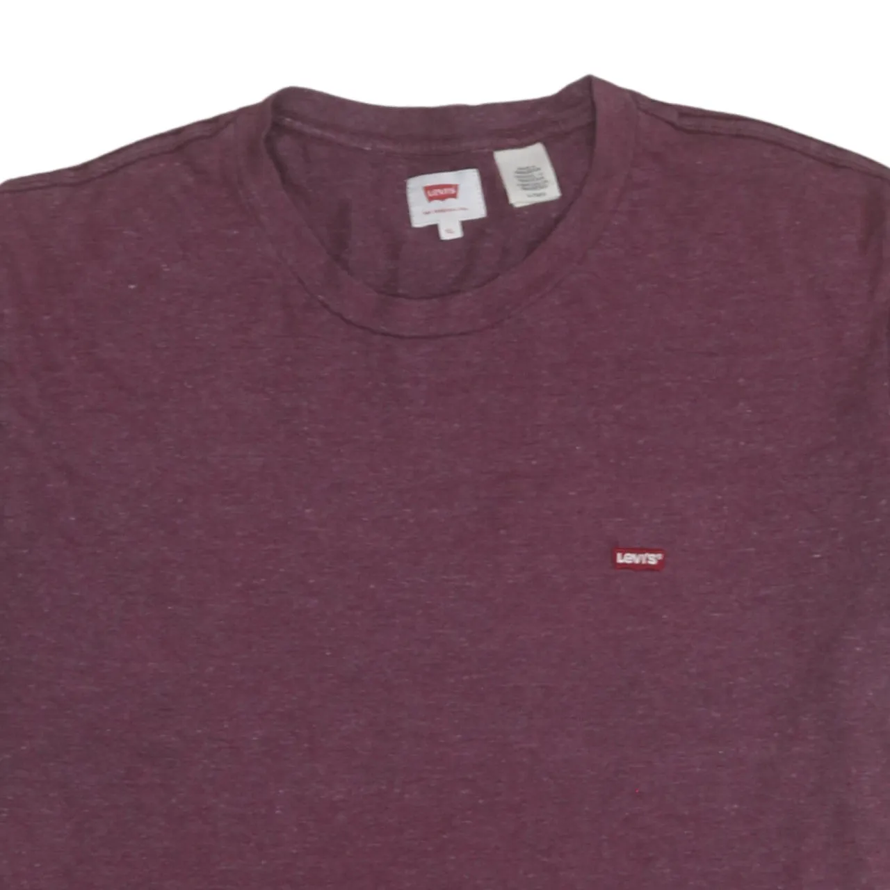 Levi's Burgundy Red T Shirt Women's XLarge Small Chest Logo Crewneck Casual Top sold by Vintage Club product image thumbnail 3