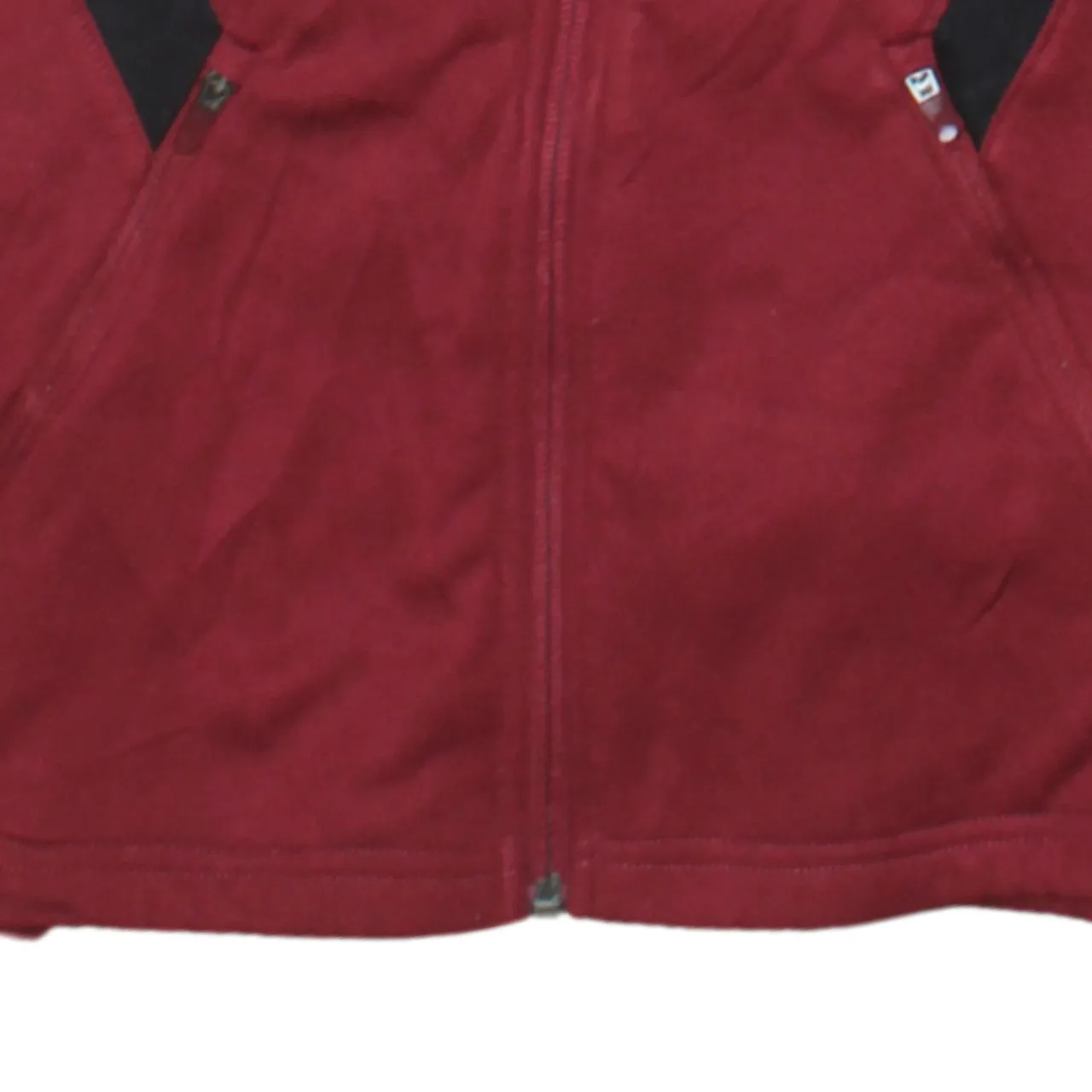 Nike Burgundy Red Full Zip Hoodie Women’s Small England Vitality Embroidered Logo Training Top sold by Vintage Club product image thumbnail 4