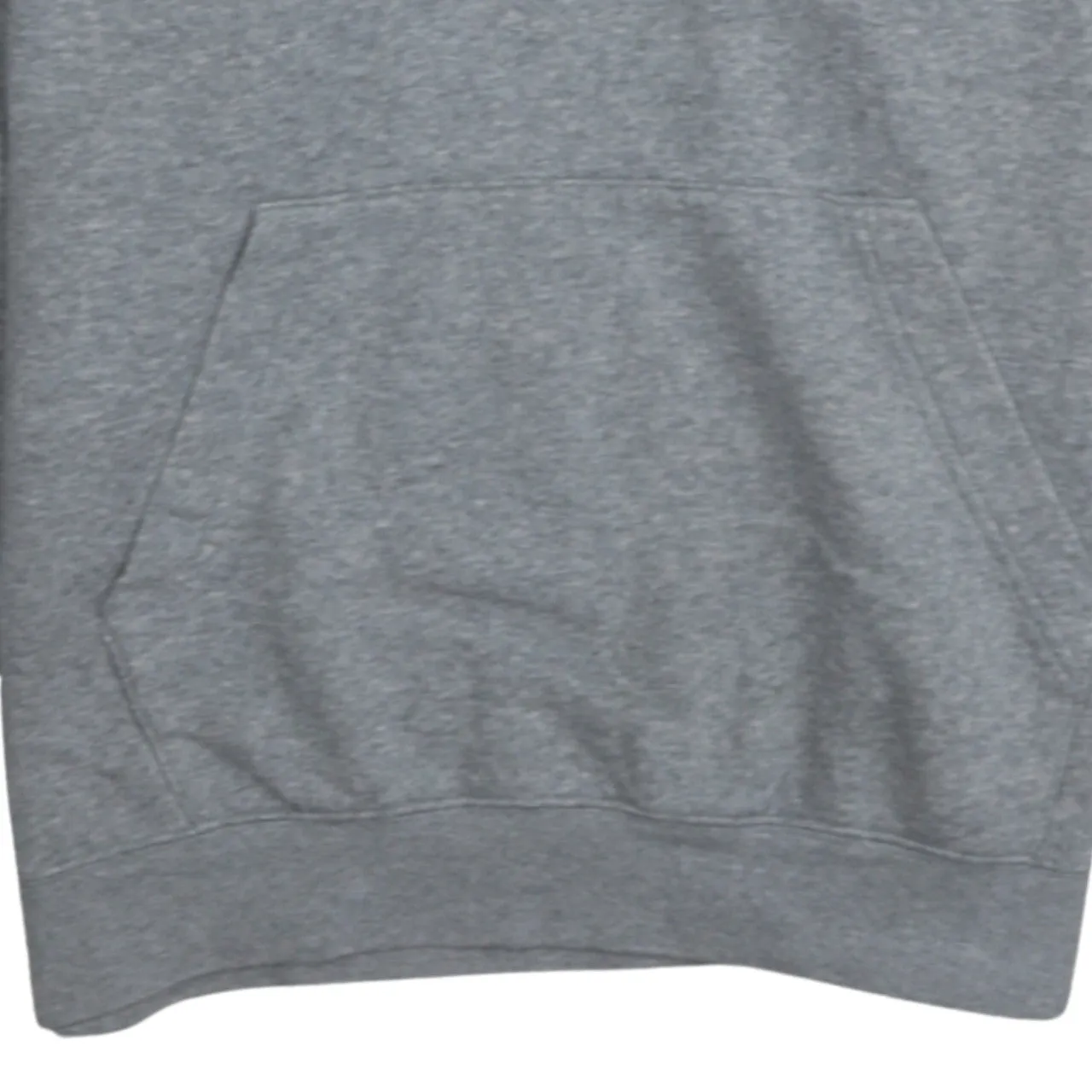 Nike Grey Hoodie Men's Medium Embroidered Chest Logo Branded Sleeve Tape Pullover Sweatshirt sold by Vintage Club product image thumbnail 4