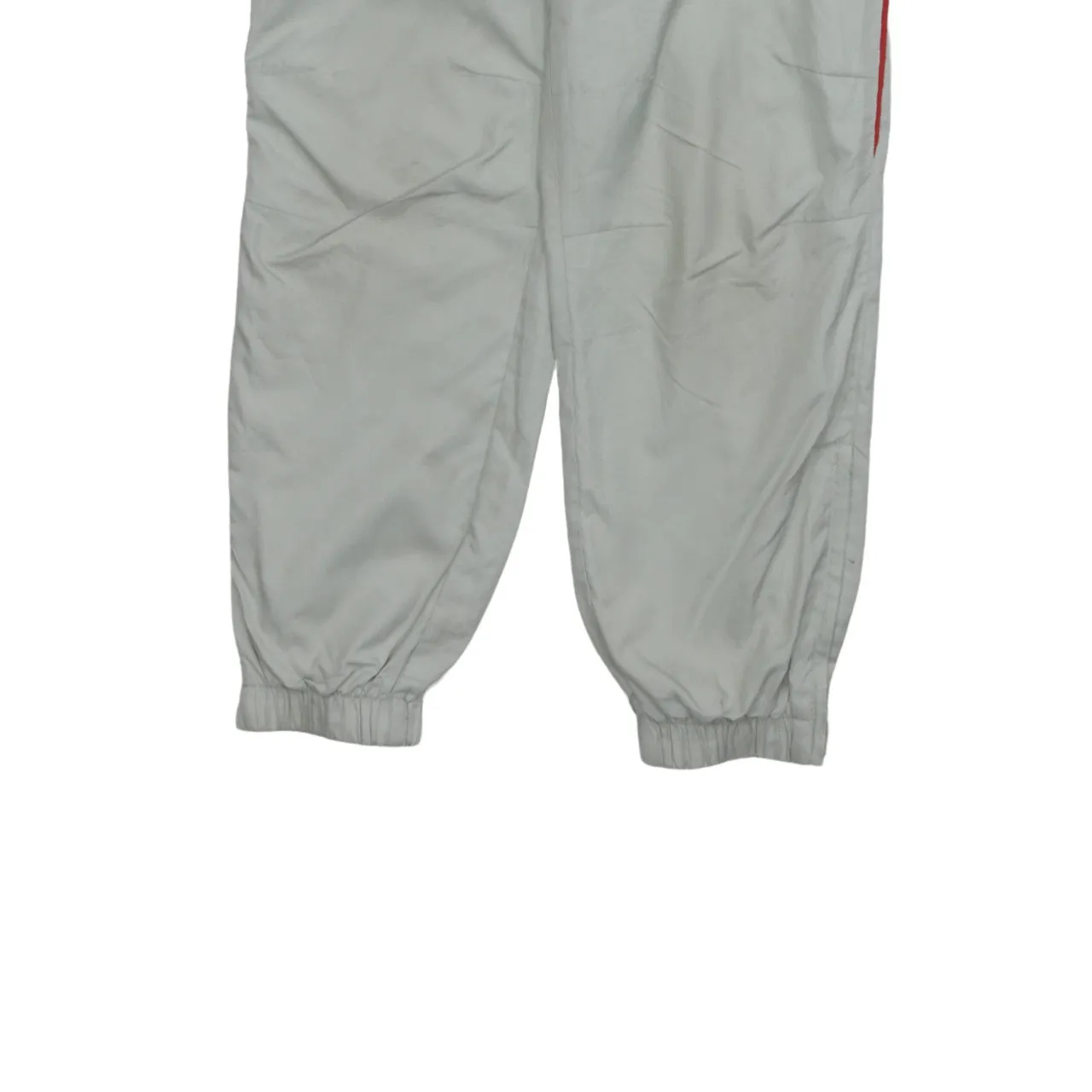 Lacoste Light Grey Joggers Men’s Small Elasticated Waist Red Piping Embroidered Logo Track Pants sold by Vintage Club product image thumbnail 4