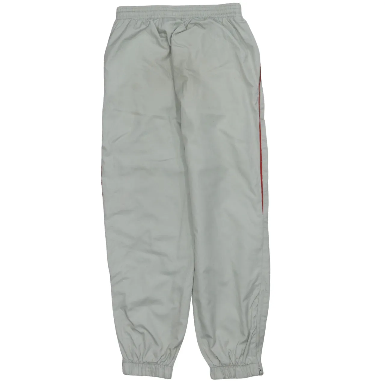 Lacoste Light Grey Joggers Men’s Small Elasticated Waist Red Piping Embroidered Logo Track Pants sold by Vintage Club product image thumbnail 2
