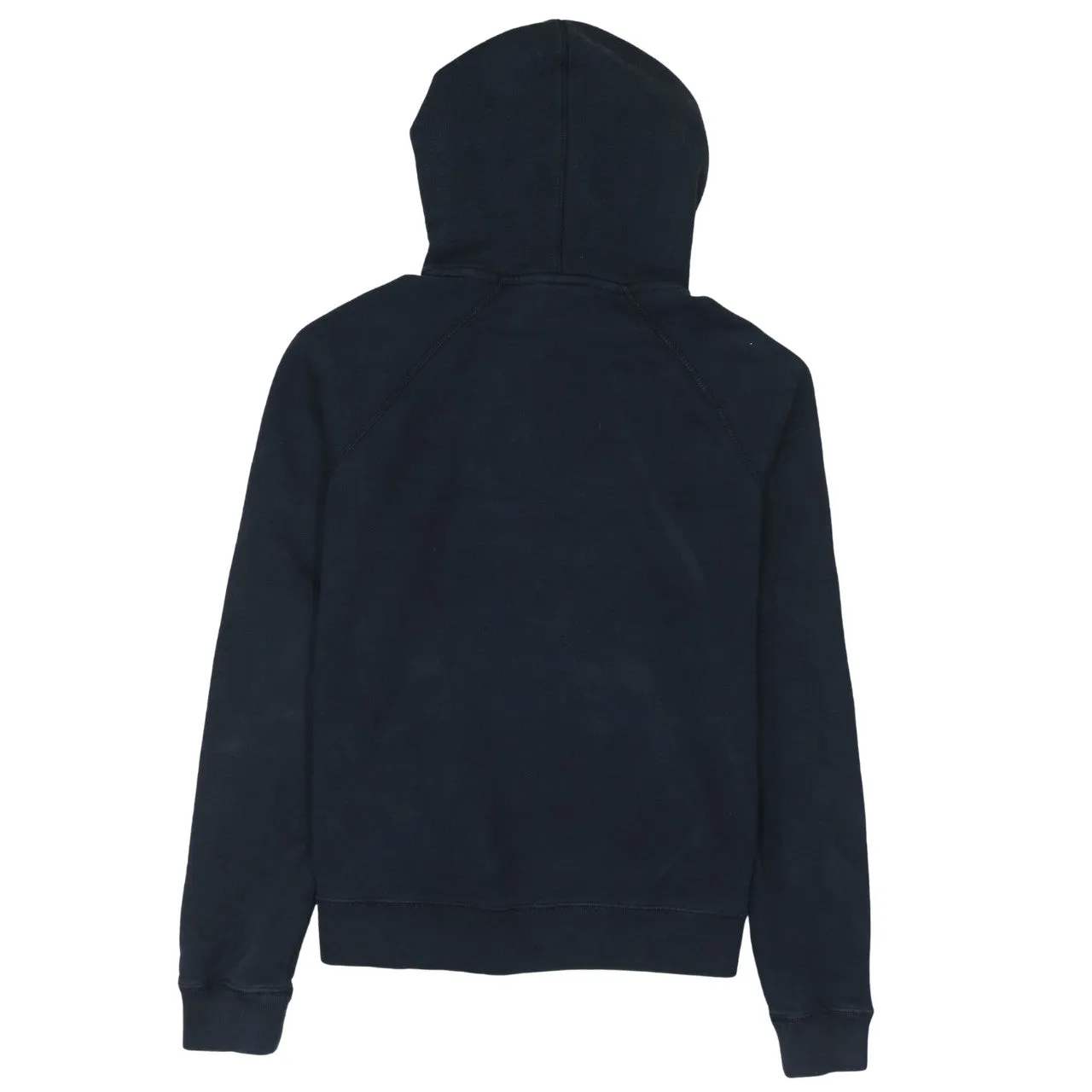 Nike Black Hoodie Women’s Medium Printed Big Logo Front Pocket Pullover Sweatshirt sold by Vintage Club product image thumbnail 2