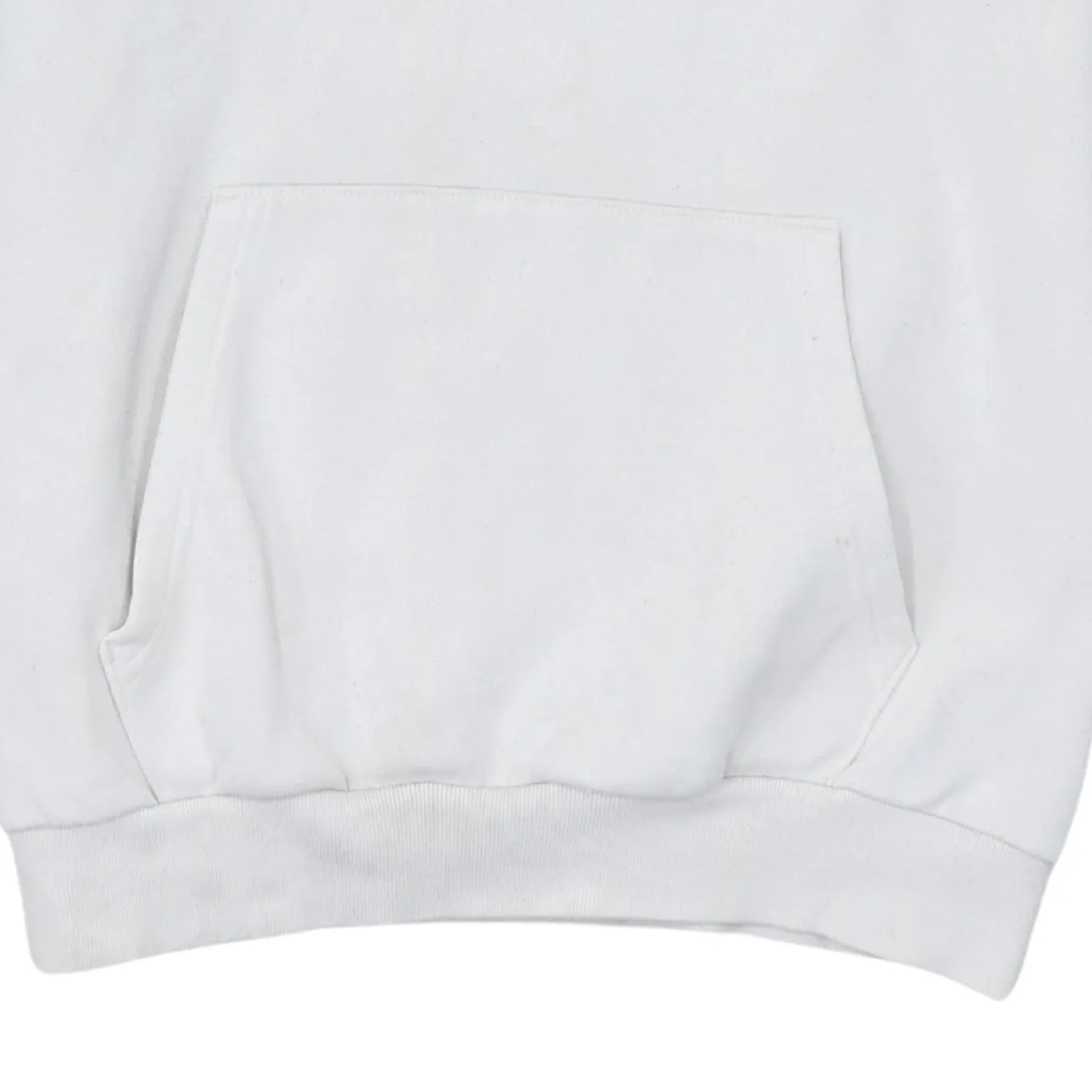 Champion White Hoodie Women’s Large Embroidered Chest Logo Cuff Logo Pullover Sweatshirt sold by Vintage Club product image thumbnail 4