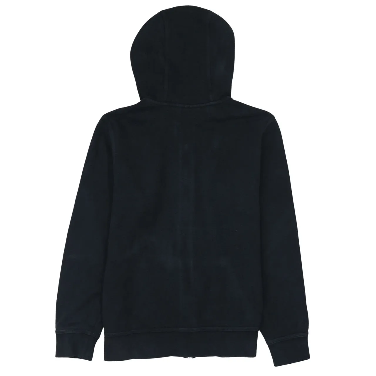 Nike Black Full Zip Hoodie Women’s XLarge Embroidered Swoosh Split Pocket Sweatshirt Top sold by Vintage Club product image thumbnail 2