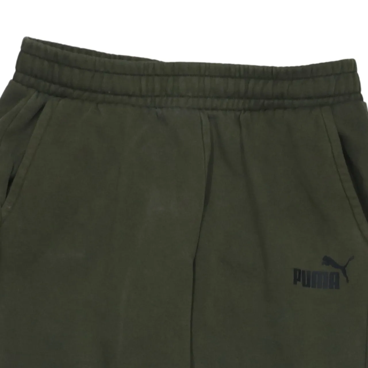 Puma Dark Green Joggers Women’s XXL Embroidered Logo Elastic Waist Cuffed Sweatpants sold by Vintage Club product image thumbnail 3